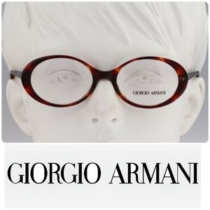 Giorgio Armani Eyeglasses FRAME Tortoise 428 278  50-18 135 Made in Italy Brown